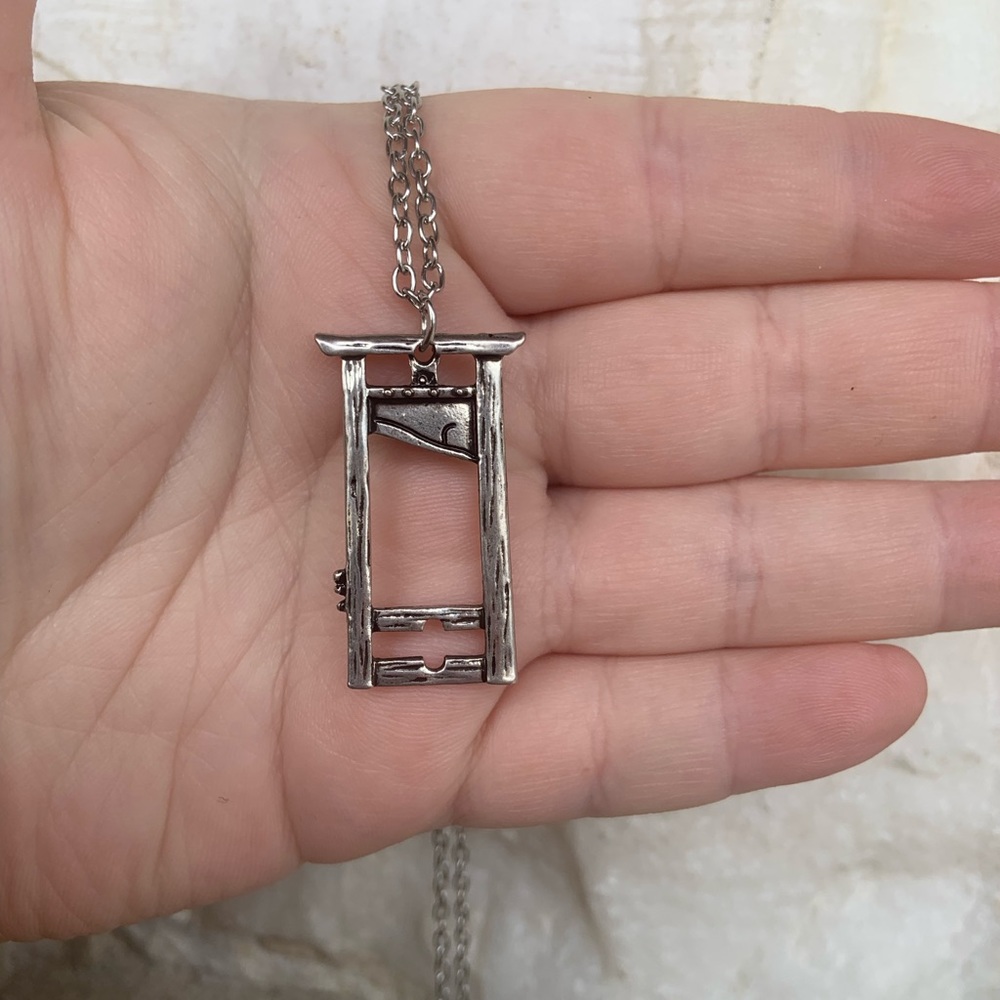 Halloween Guillotine Necklace - Picture 3 of 4